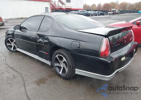 2004 Chevrolet Monte Carlo Supercharged Ss z USA, uszkodzony, nr VIN 2G1WZ151249209817